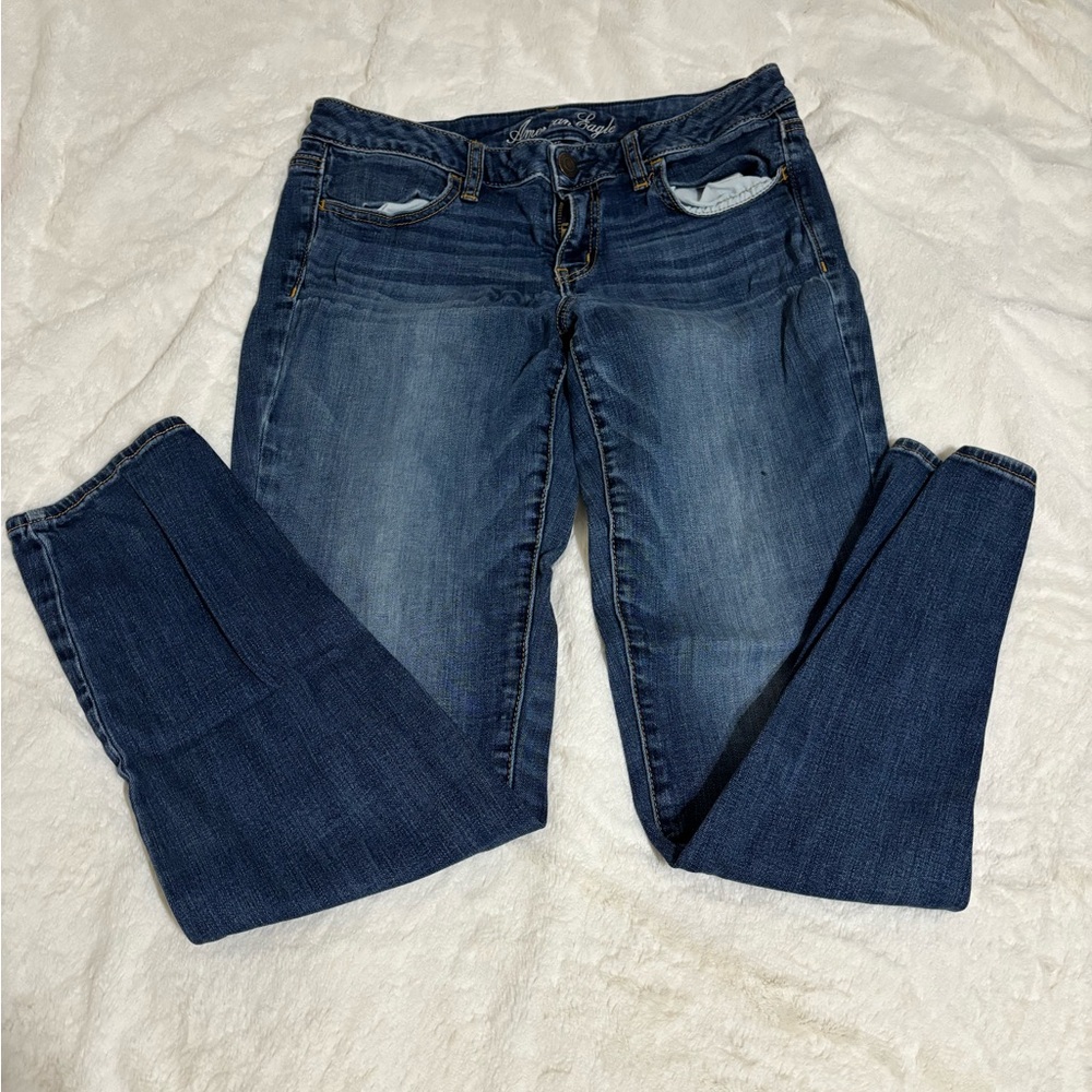American Eagle Outfitters Women's Blue Jeans
